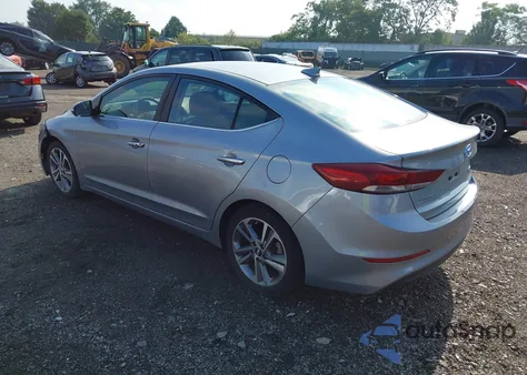 2017 Hyundai Elantra Limited from USA, damaged, VIN 5NPD84LF3HH150975